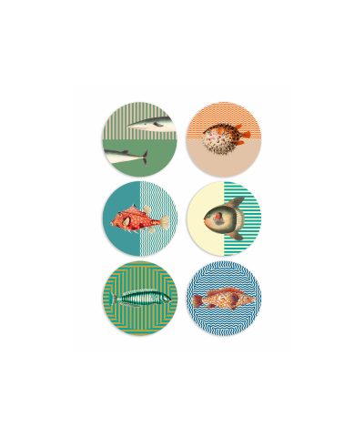 Sottobicchieri Marea - Set 6 pezzi