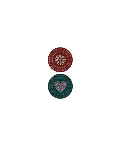 Sottobicchieri Plodn - Set 2 pezzi
