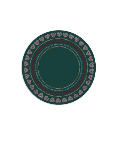 Tovaglietta tonda Plodn - Green