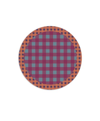 Tovaglietta tonda Pic Nic-Grape
