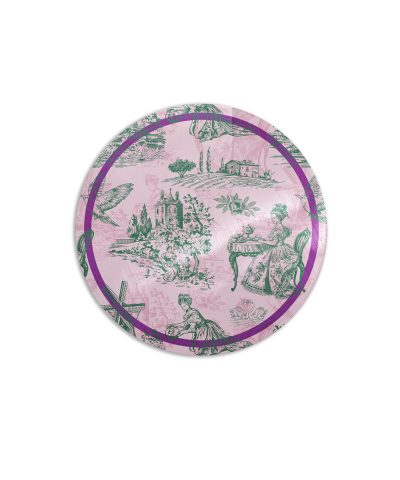 Sottopiatto Metal Toile - Pink